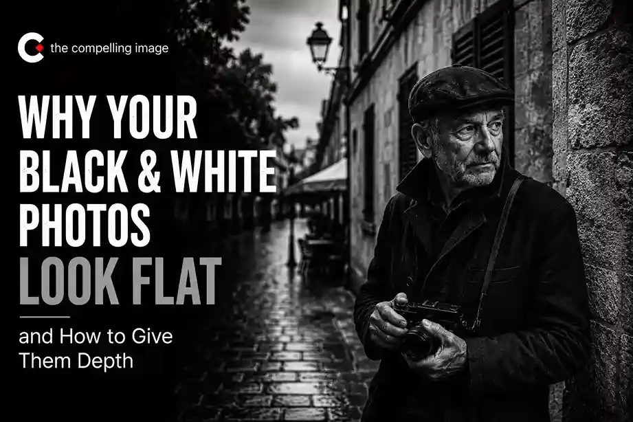 Why Your Black and White Photos Look Flat — and How to Give Them Depth