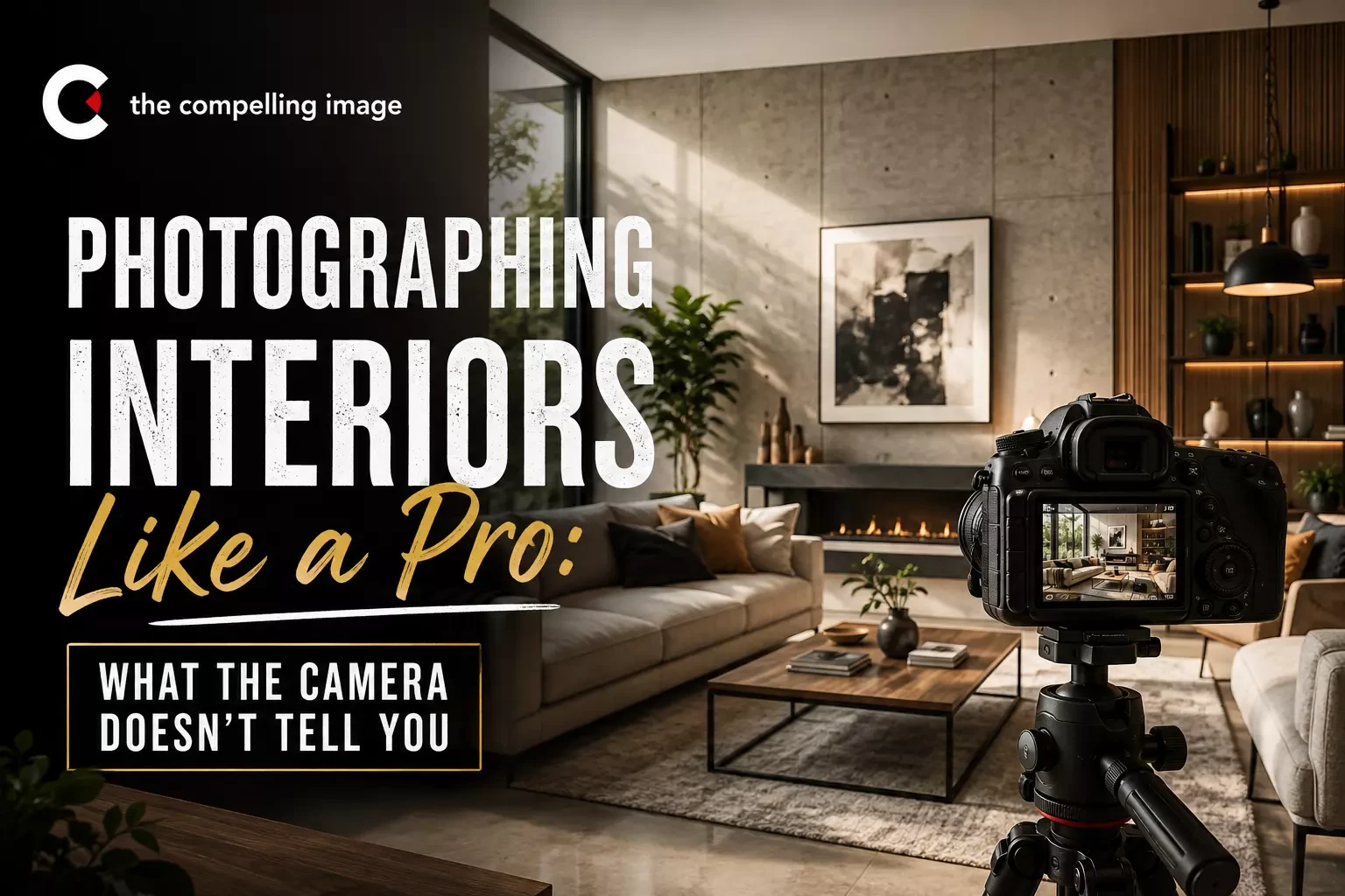 Photographing Interiors Like a Pro: What the Camera Doesn't Tell You